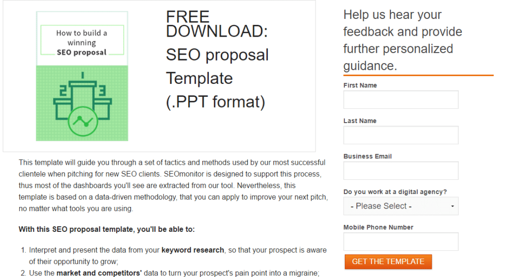 Seo Proposal Template