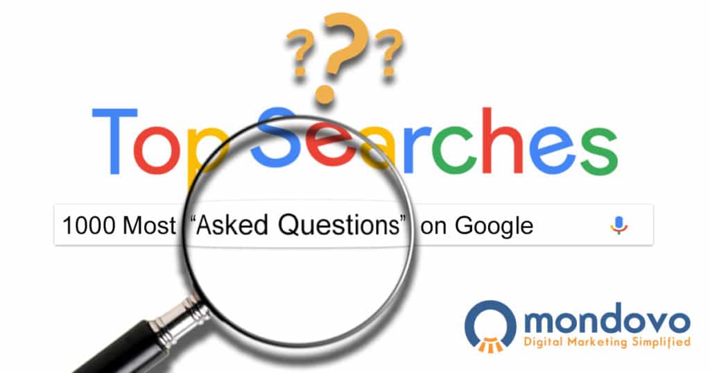 most asked questions on Google