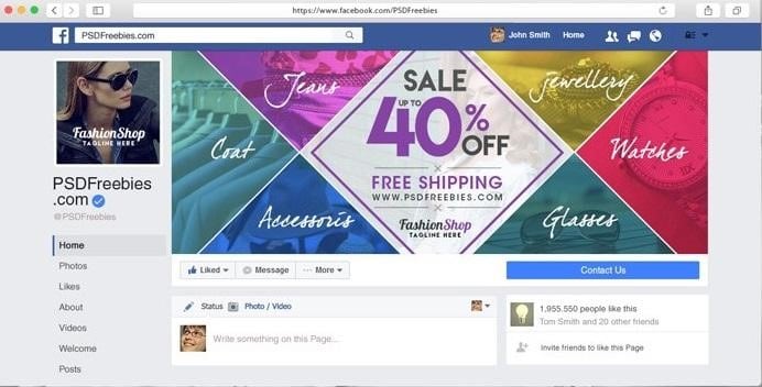 Facebook Cover Photos for Business - Announce Sales